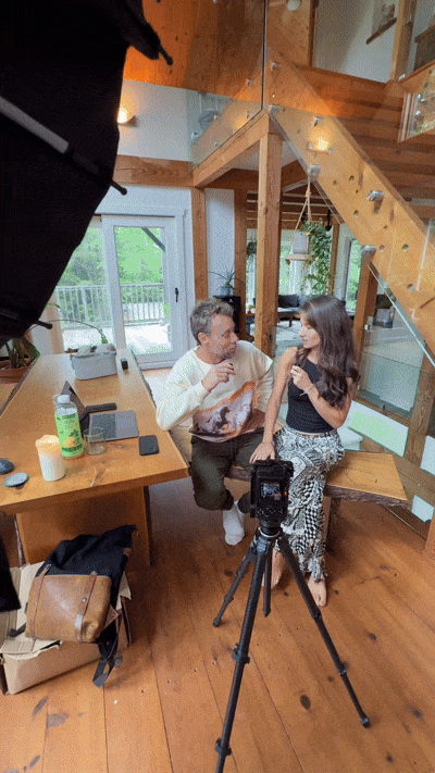 Behind the scenes du tournage Big Bang Académie dans les Laurentides